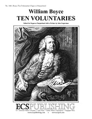 Ten Voluntaries Organ sheet music cover Thumbnail